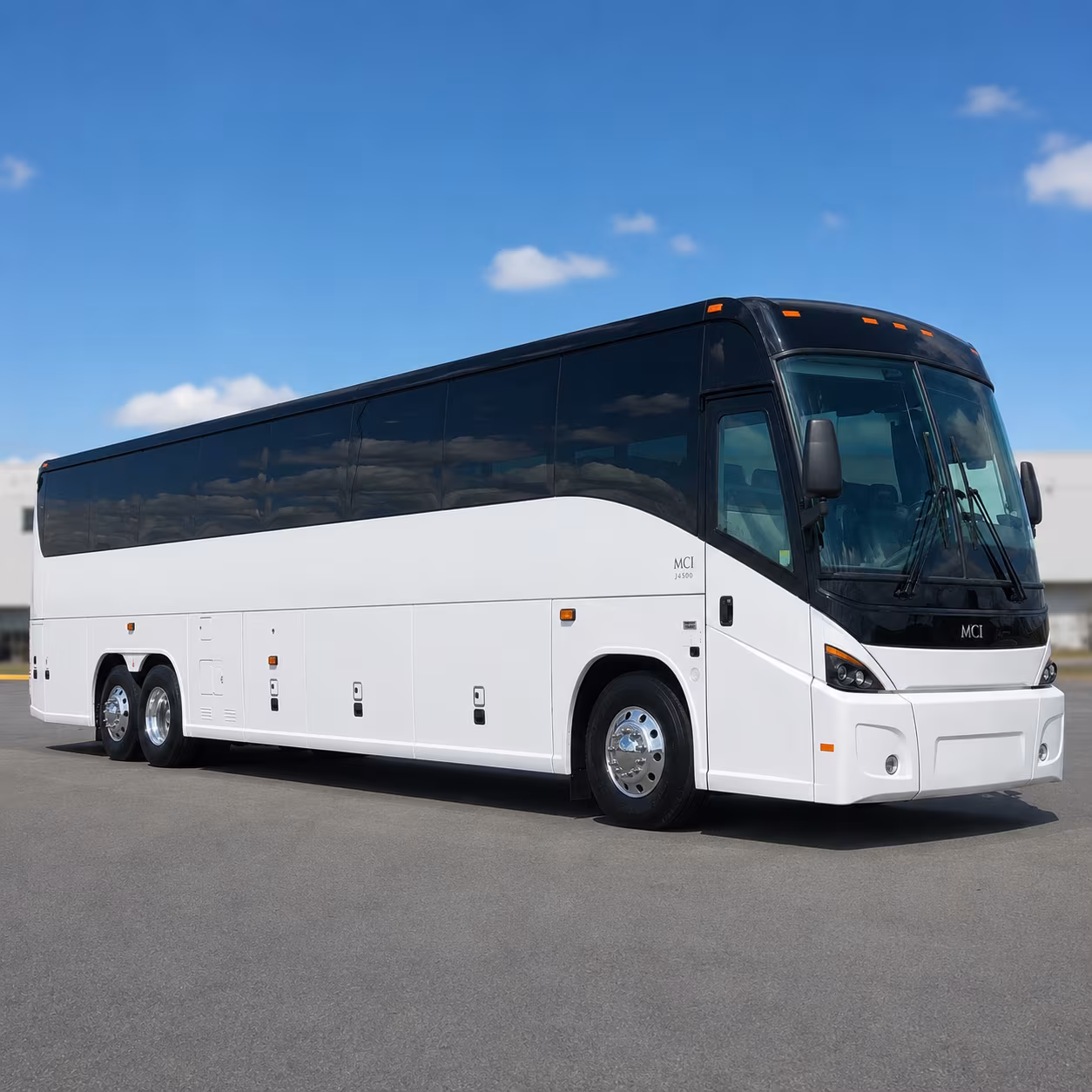 union charter bus rental exterior